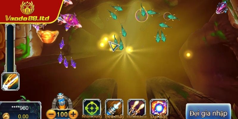 Kho vũ khí hiện đại trong bắn cá xèng VanDo88